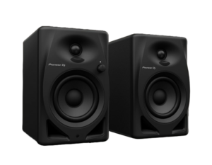 PioneerDJ DJ DM-40D-BT (Pair) 4"destop monitor system with Bluetooth (Black)